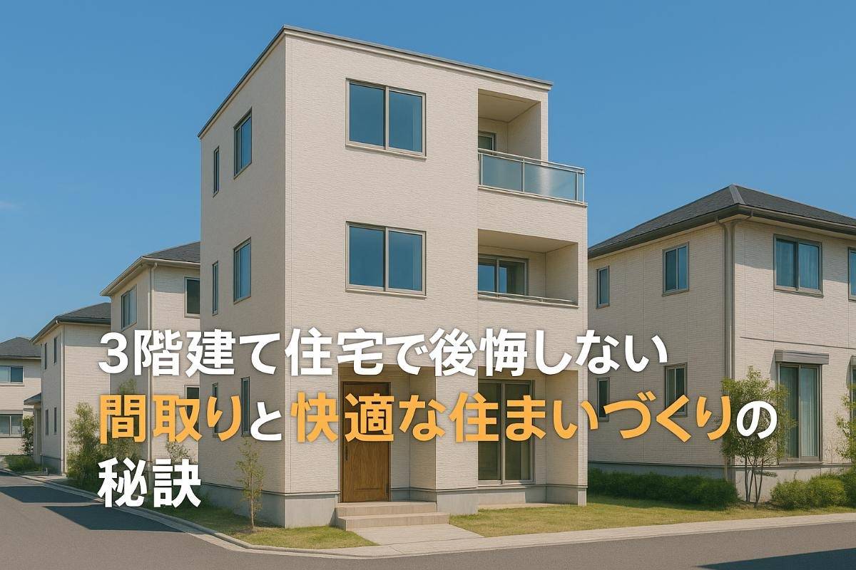 3階建て住宅で後悔しない間取りと快適な住まいづくりの秘訣 | 更新情報 | 奈良の注文住宅なら株式会社中川工務店