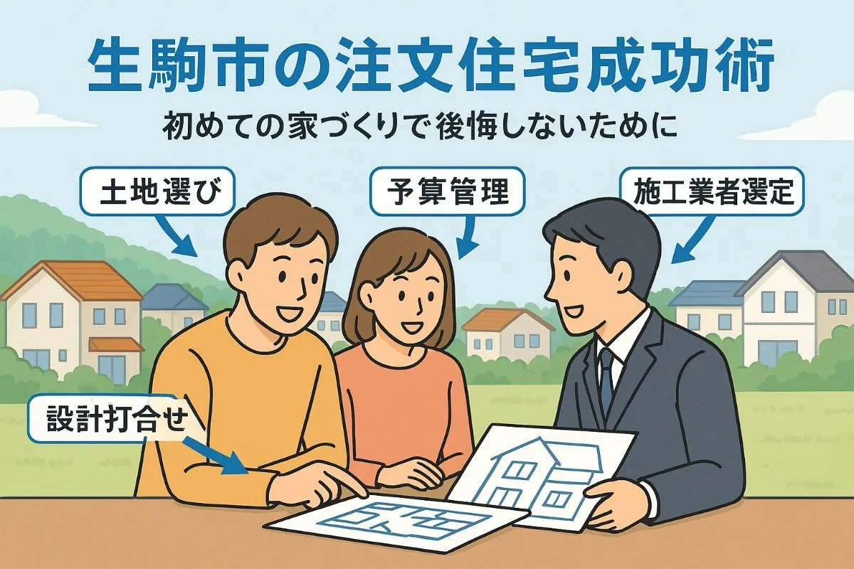 生駒市での注文住宅で失敗しないコツを解説！