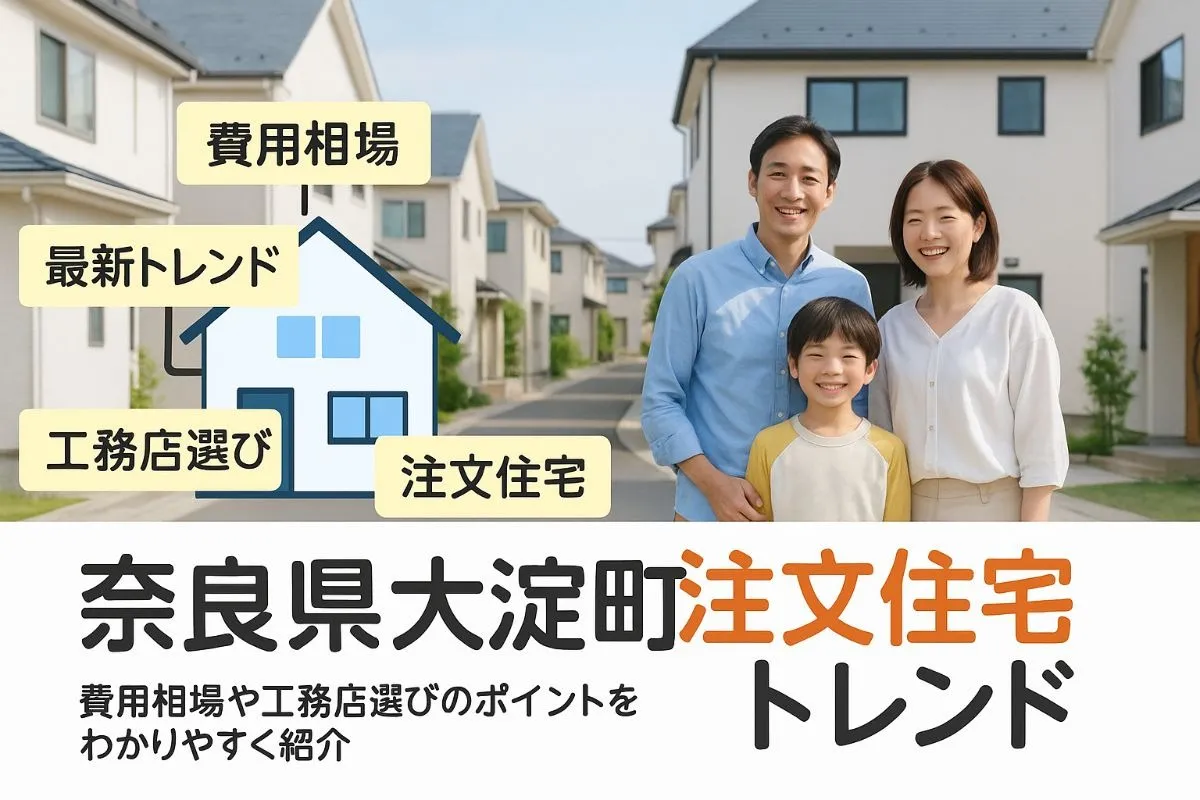 奈良県吉野郡大淀町で注文住宅の費用相場や最新トレンドと工務店の選び方を徹底解説