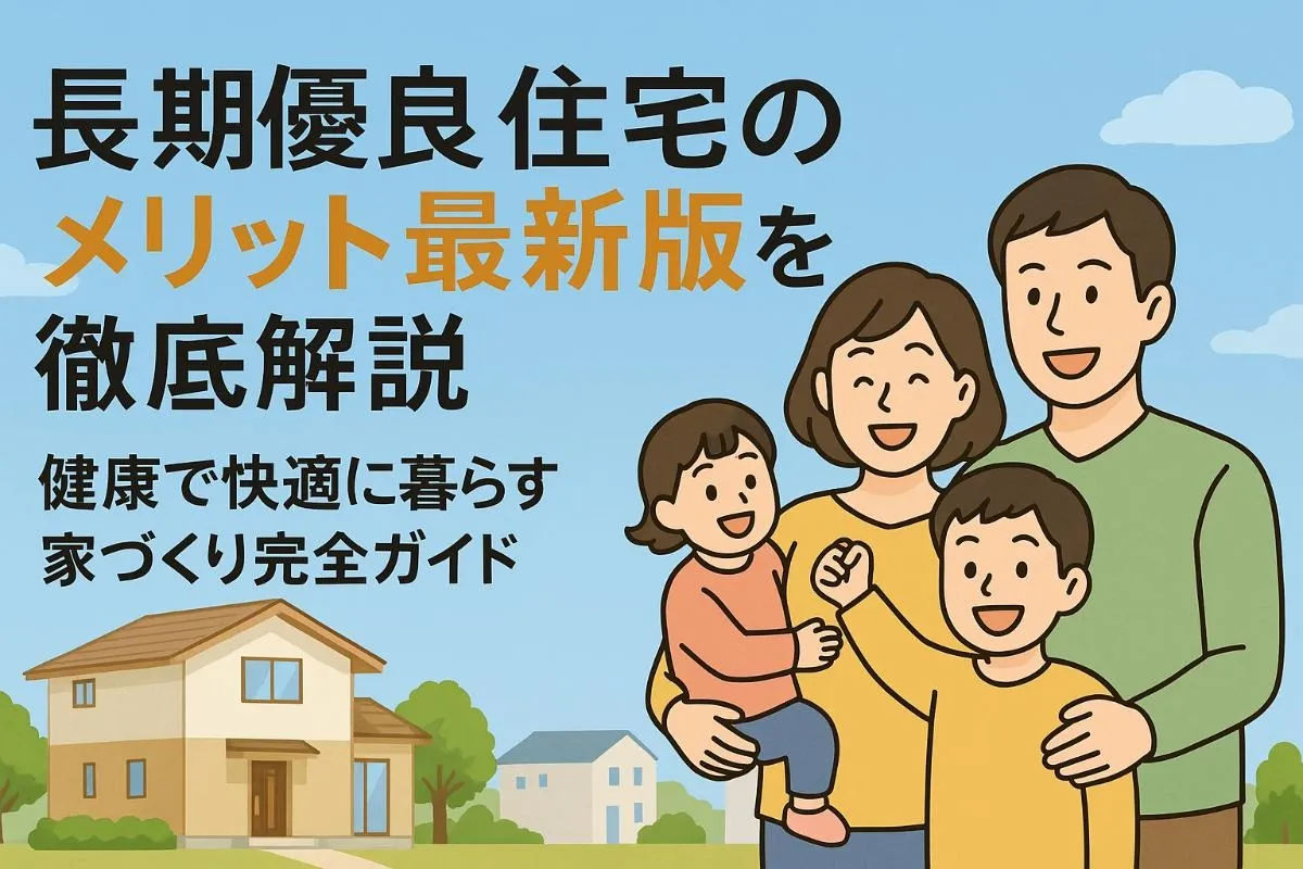 長期優良住宅のメリット最新版を徹底解説！健康で快適に暮らす家づくり完全ガイド