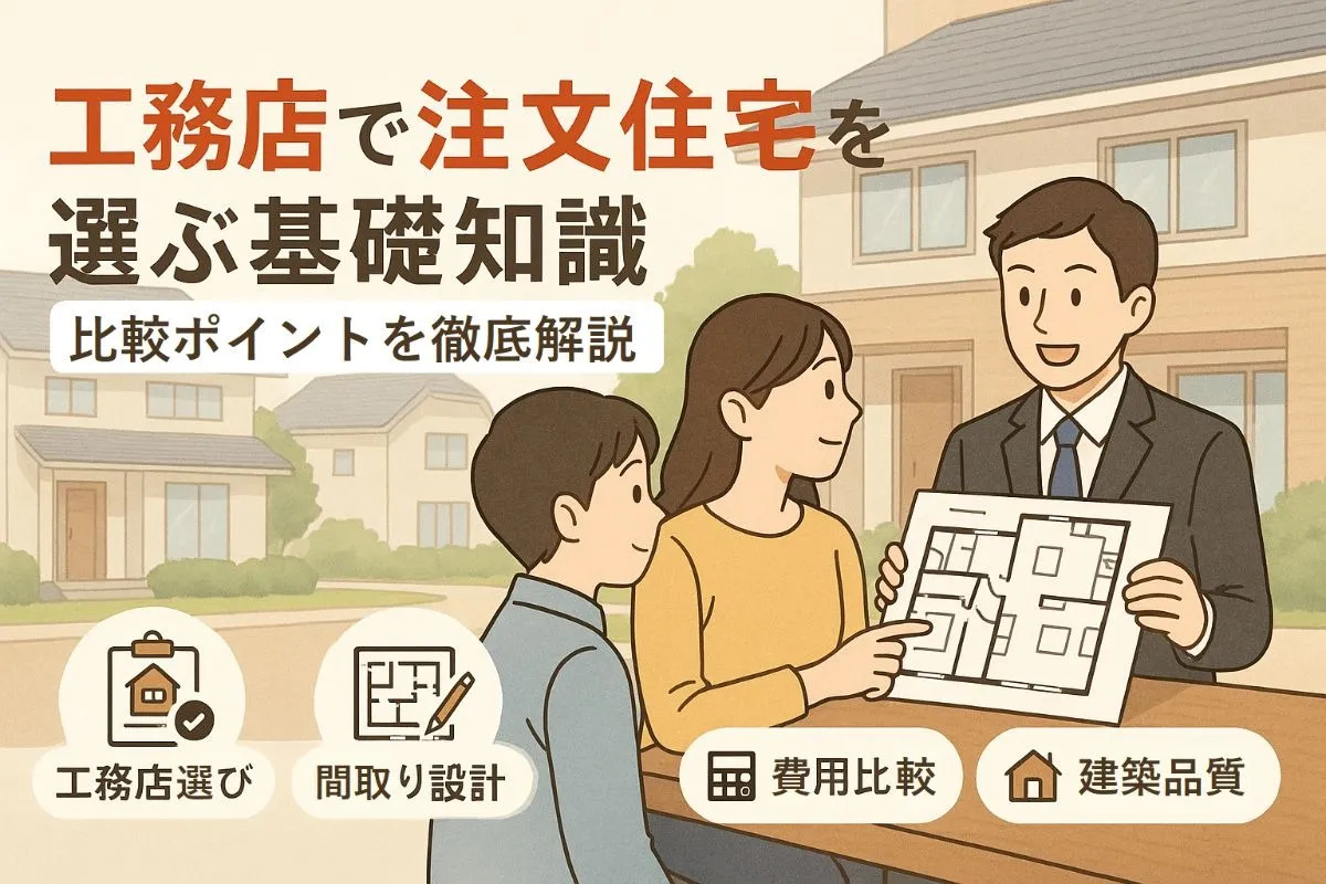 工務店で注文住宅を選ぶ基礎知識と選び方｜比較ポイント徹底解説