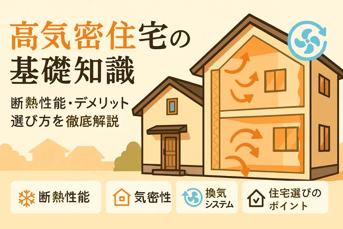 高気密住宅の基礎知識とメリット解説！断熱性能やデメリット・選び方の最新ガイド