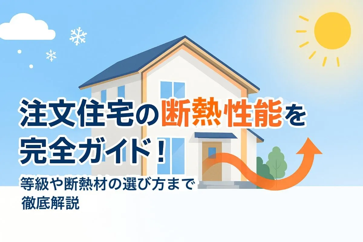 注文住宅の断熱性能を完全ガイド！等級や断熱材の選び方まで徹底解説