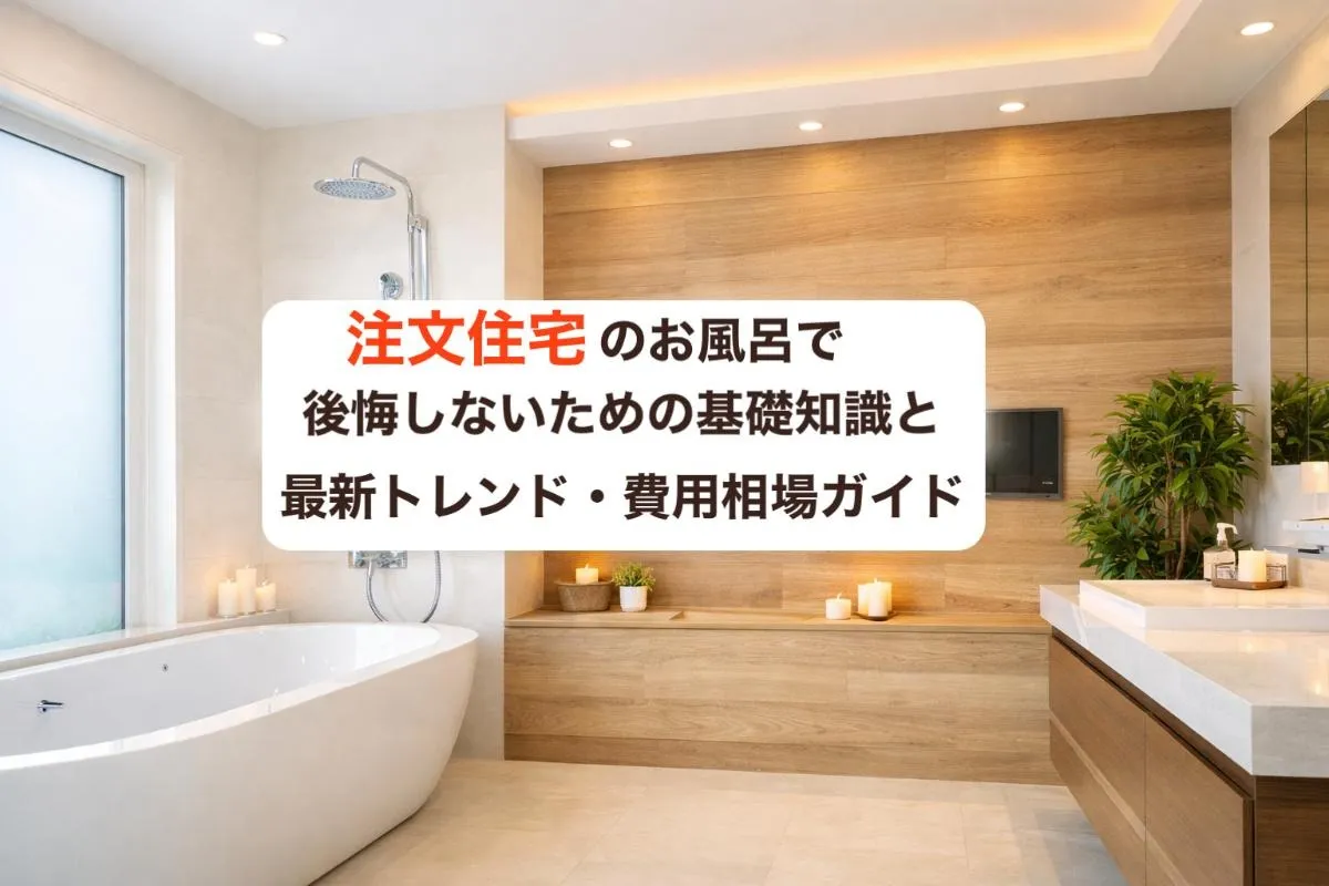 注文住宅のお風呂で後悔しないための基礎知識と最新トレンド・費用相場ガイド