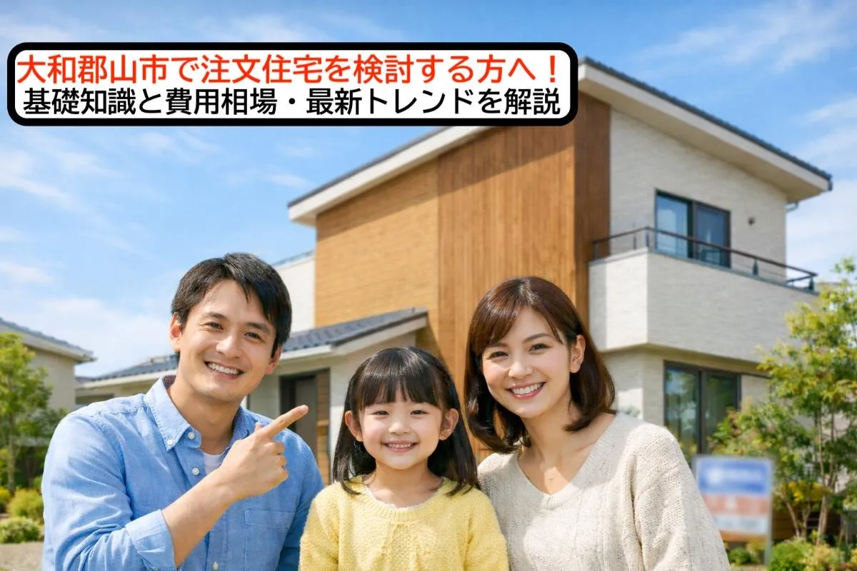 大和郡山市で注文住宅を検討する方へ！基礎知識と費用相場・最新トレンドを解説