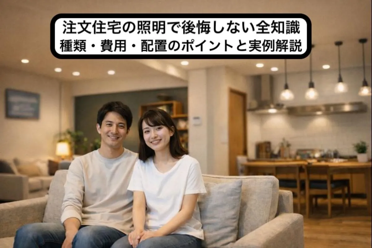 注文住宅の照明で後悔しない全知識｜種類・費用・配置のポイントと実例解説