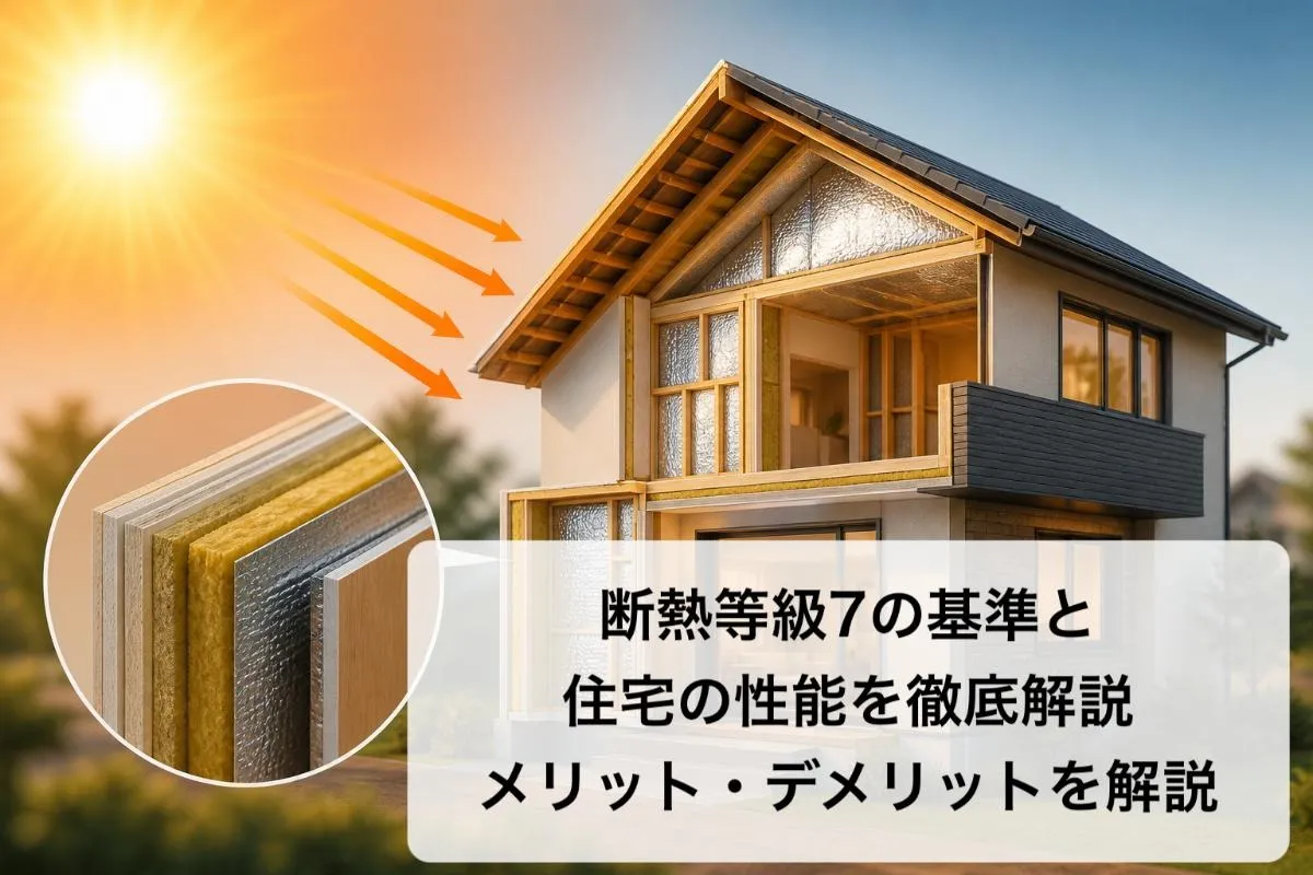 断熱等級7の基準と住宅の性能を徹底解説｜メリット・デメリットを解説